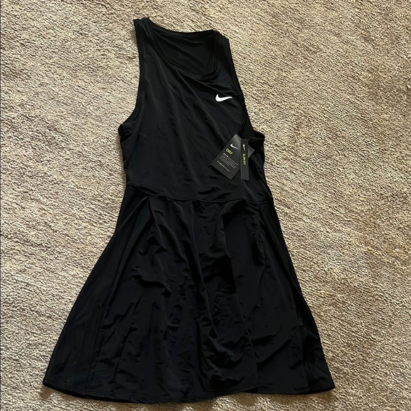 Nike Black Athletic Tennis Halter Sundress - Picture 1 of 4
